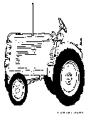 Tractor Coloring Page1 
