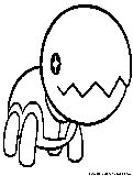 Trapinch Coloring Page 