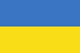 Ukraine Flag  Coloring Page