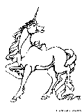 Unicorn Coloring Page3 