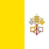 Vatican City Flag  Coloring Page