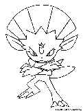 Weavile Coloring Page 