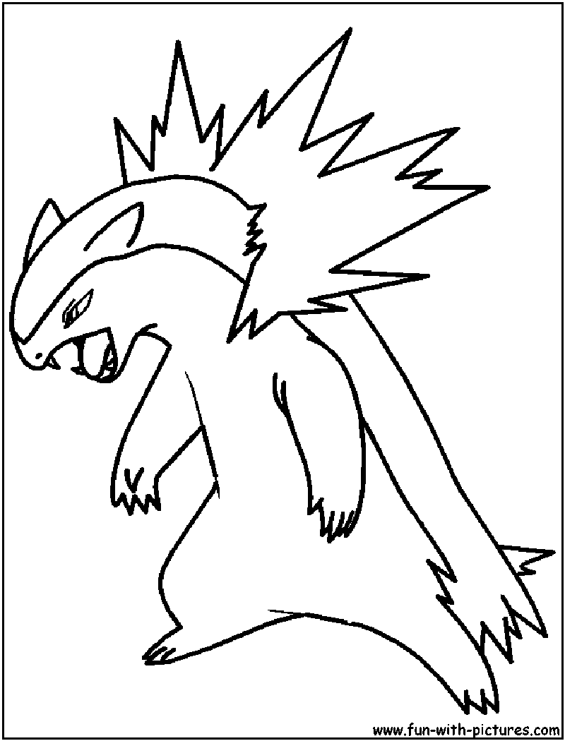 quilava coloring pages - photo #26