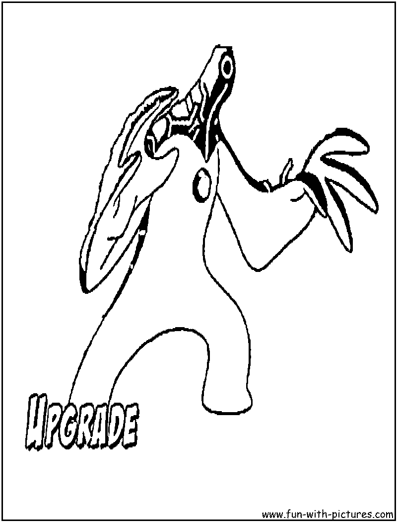 Upgrade Coloring Page 
