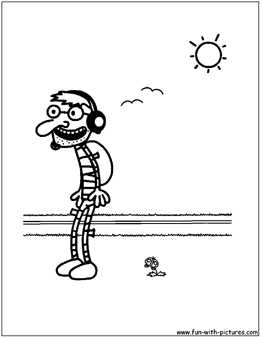 Wimp Coloring Page 