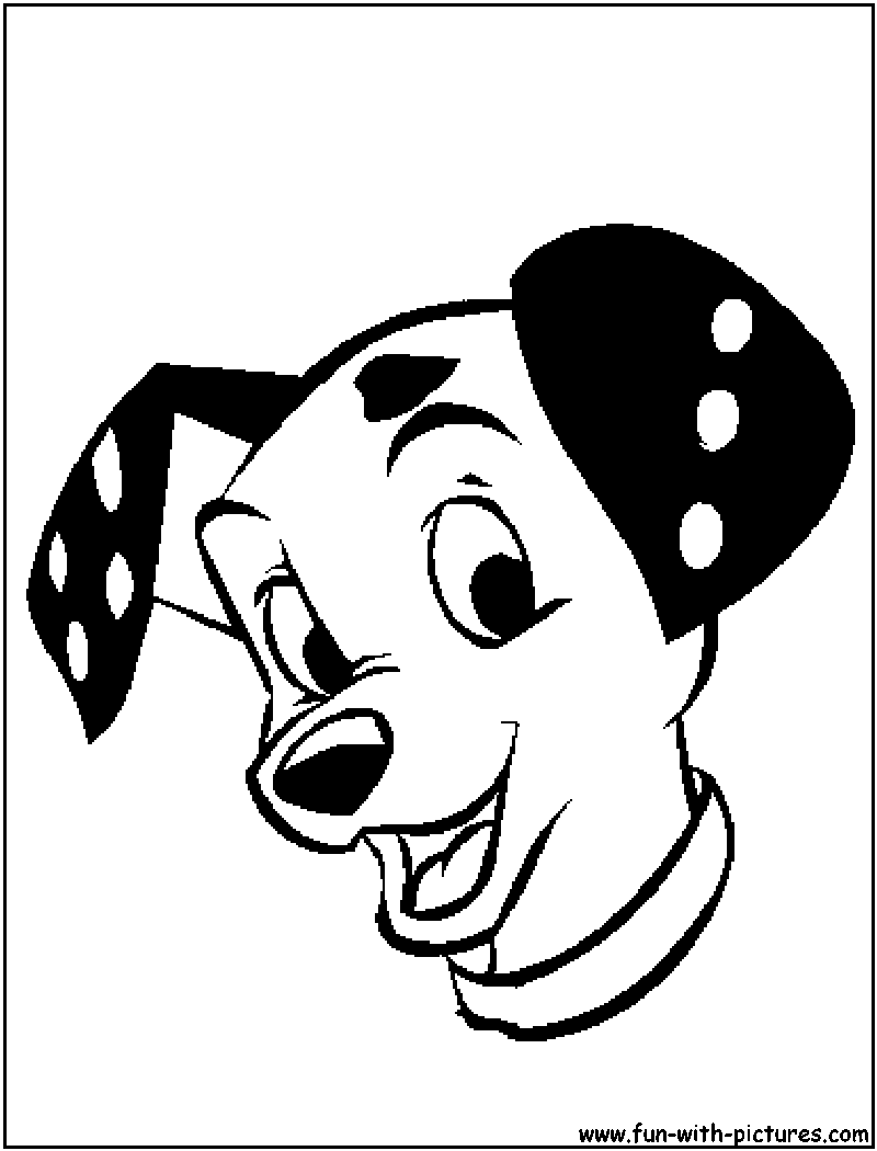 101dalmations Coloring Page 