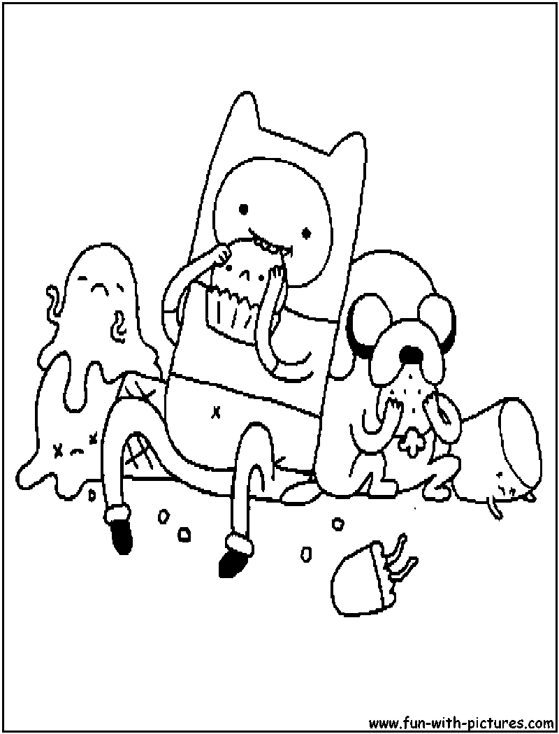 Adventuretime3 Coloring Page 