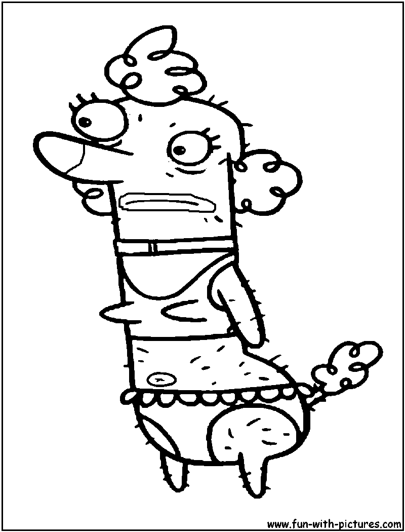 Almostnakedanimals Poodle Coloring Page 