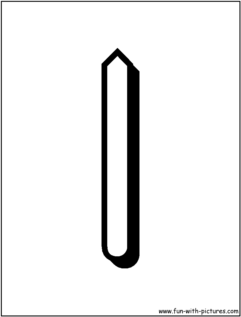 Alphabet Letter L Coloring Page 