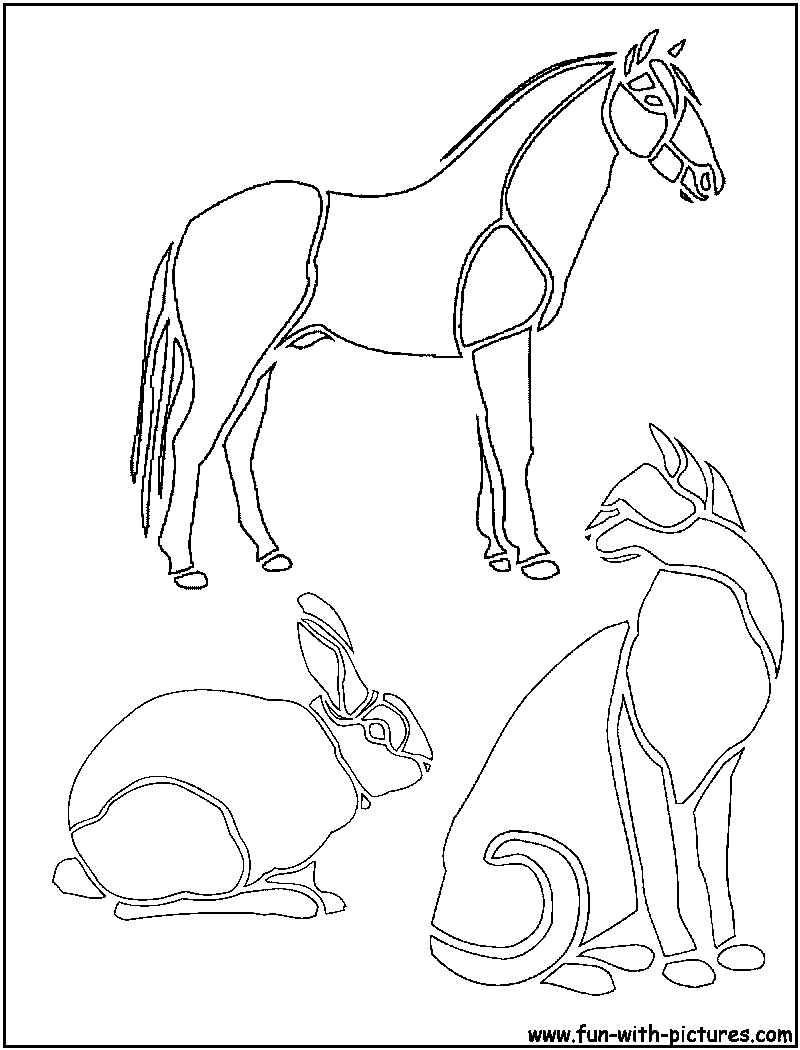 Animal Picture Coloring Page2 