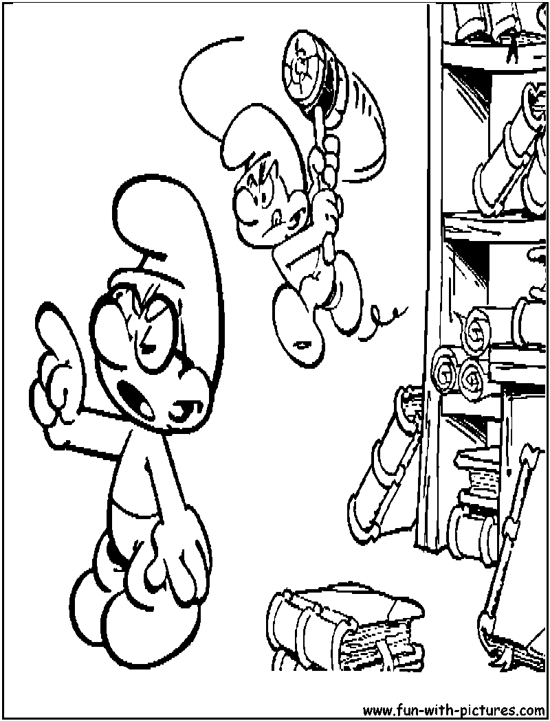 Brainysmurf Coloring Page 