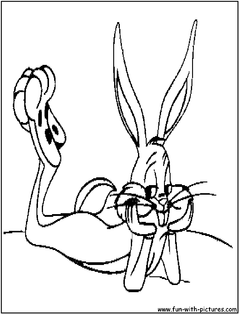 Download Bugs Bunny Coloring Pages - Free Printable Colouring Pages for kids to print and color in