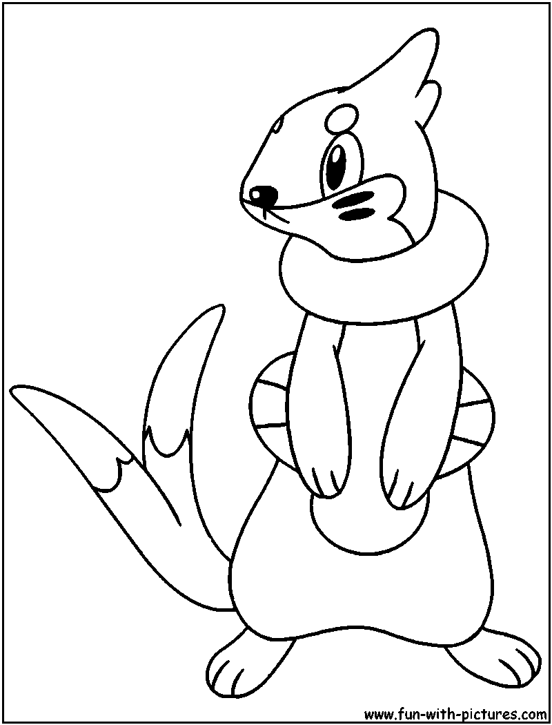 Buizel Pokemon Coloring Pages 2025 