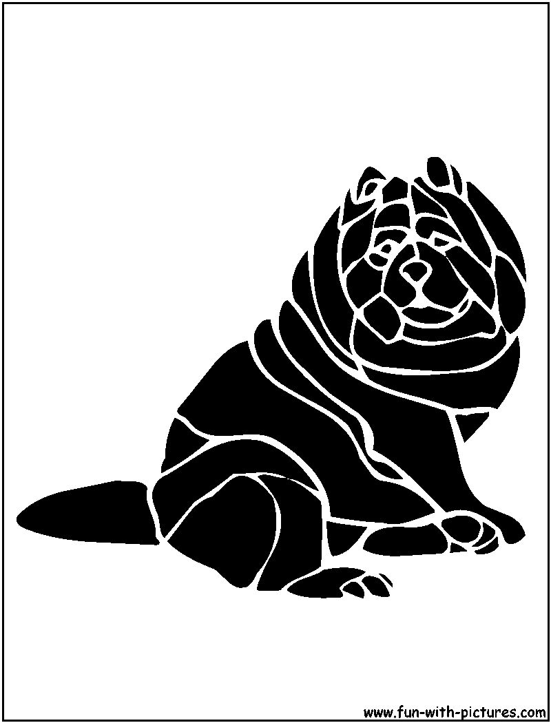 Bulldog Stencil