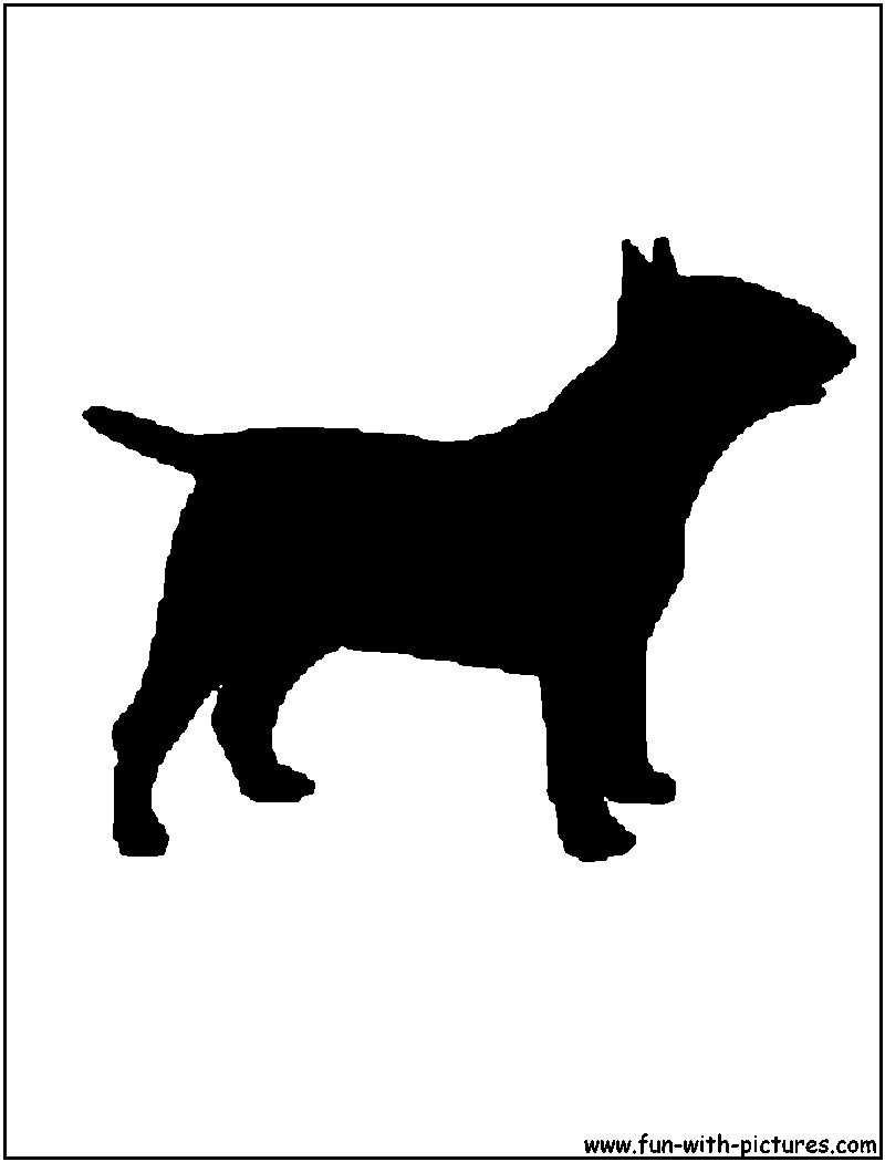 Bullterrier Silhouette