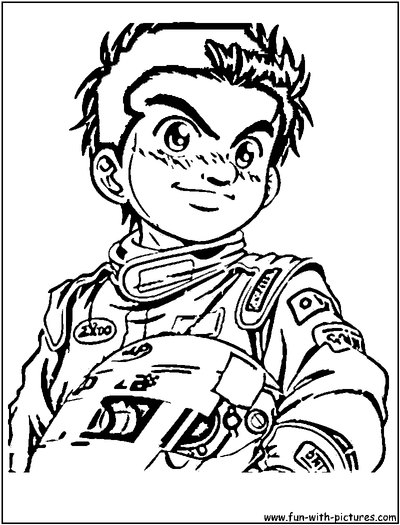 Capeta Coloring Page 
