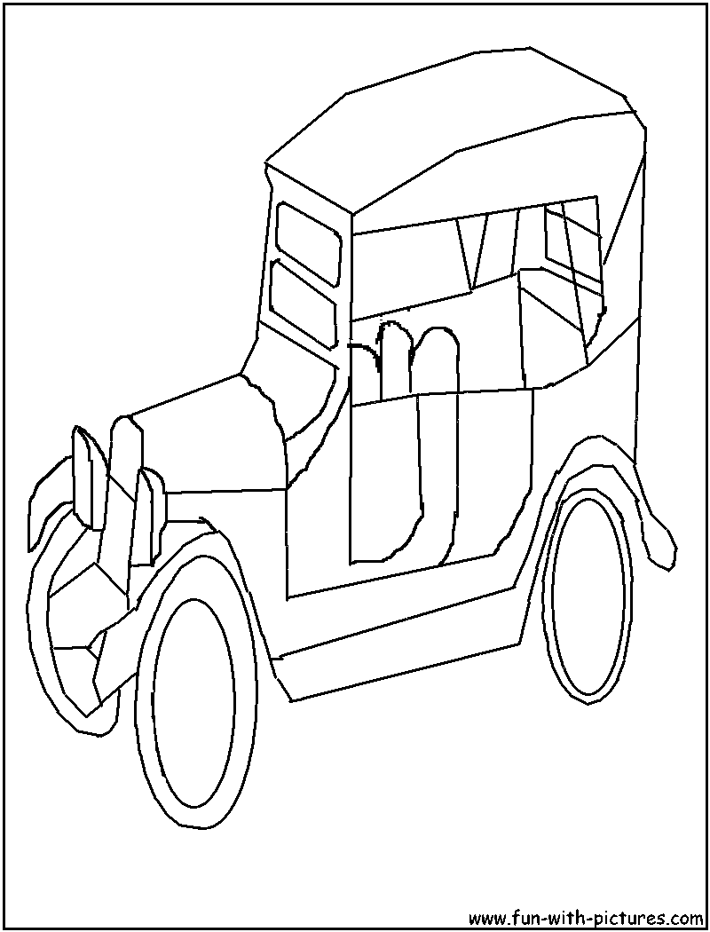 Car Picture Coloring Page2 