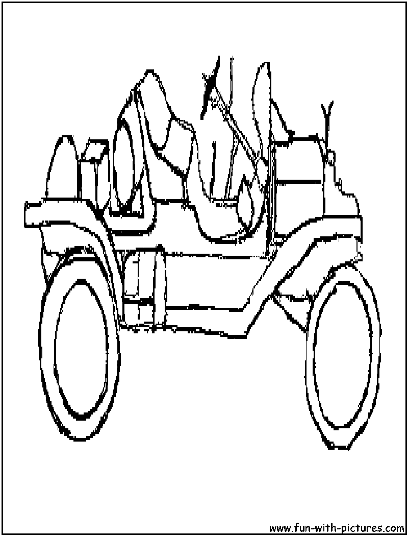 Car Picture Coloring Page3 