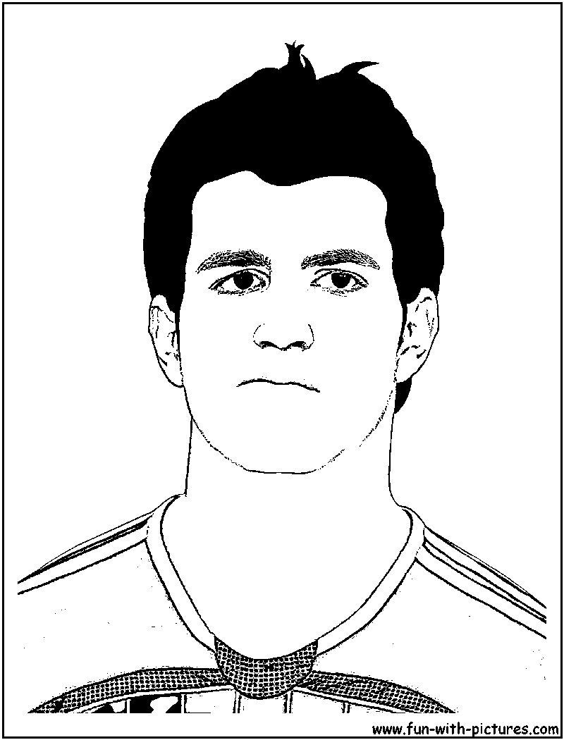 Cesc Fabregas Coloring Page 
