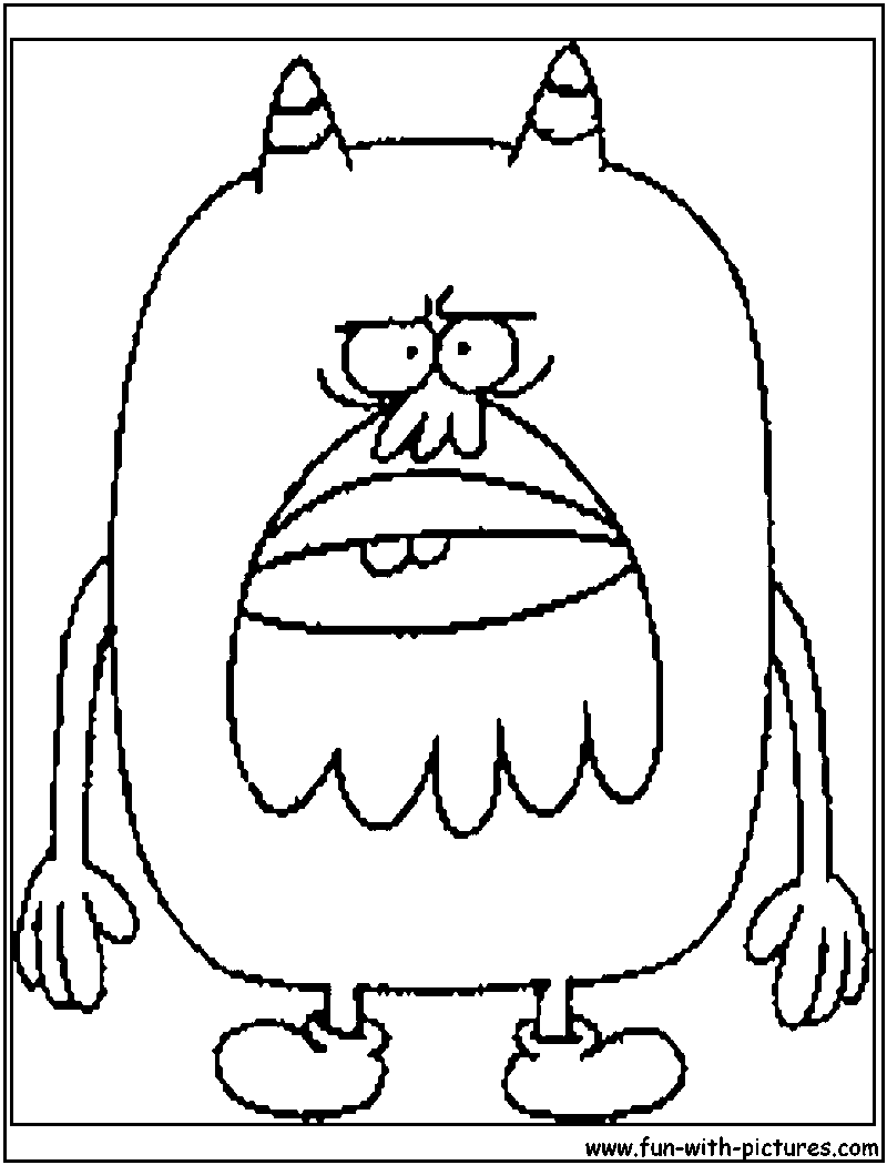 Chestnut Chowder Coloring Page 