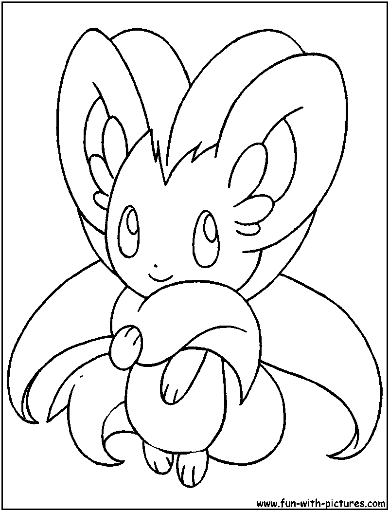 Cinccino Coloring Page 