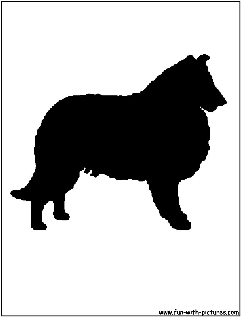 Collie Silhouette