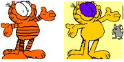 colorful garfield