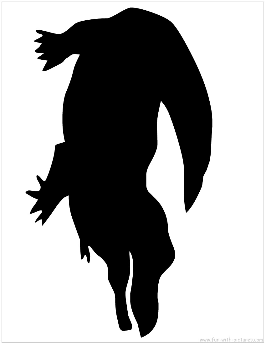 Crocodile Silhouette