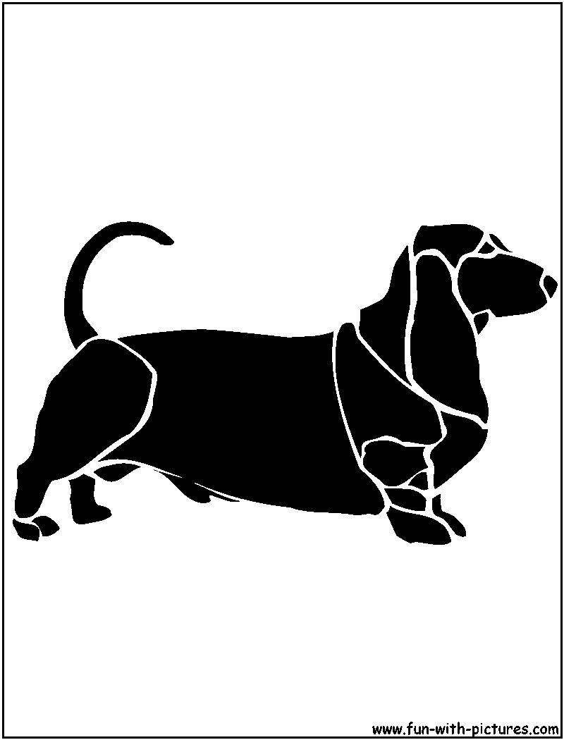 Dachshund Stencil