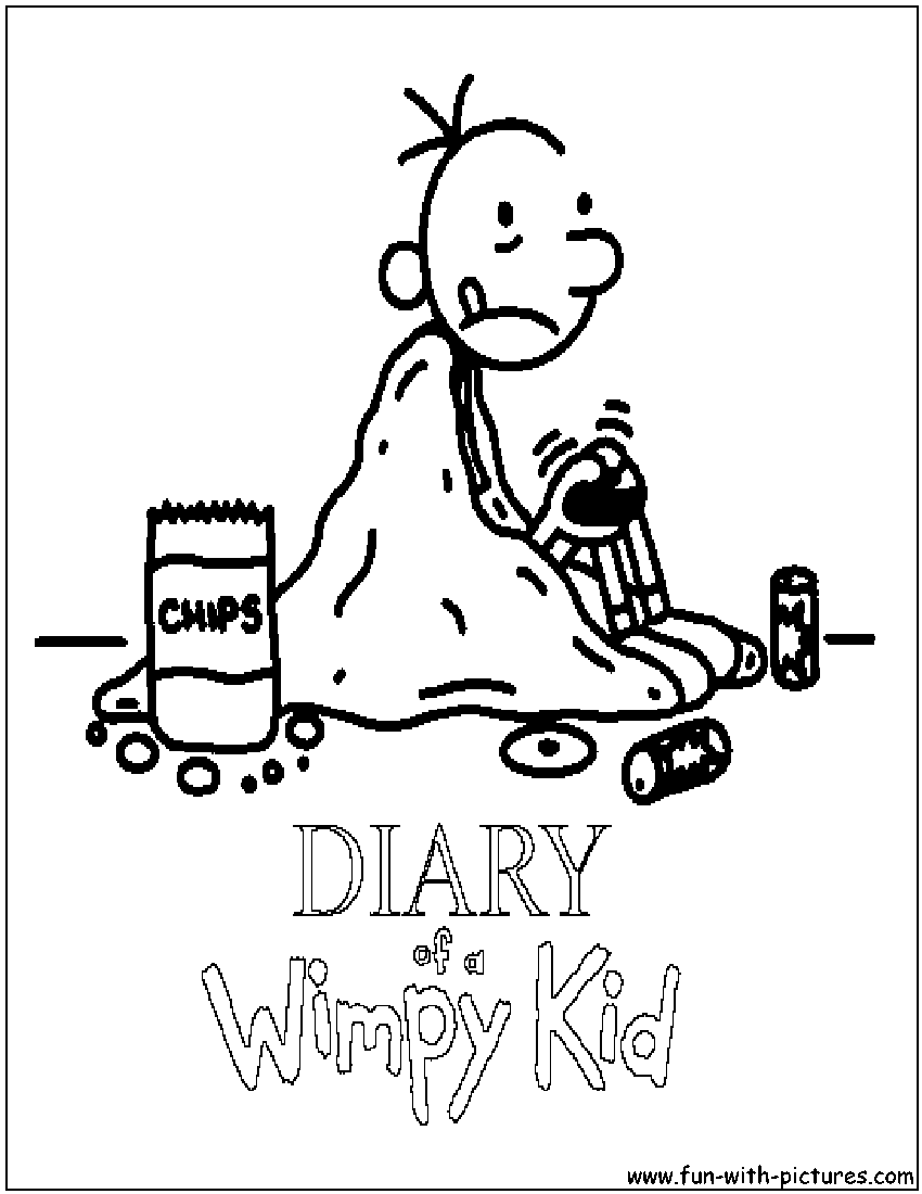 Diaryofawimpykid Coloring Pages - Free Printable Colouring Pages