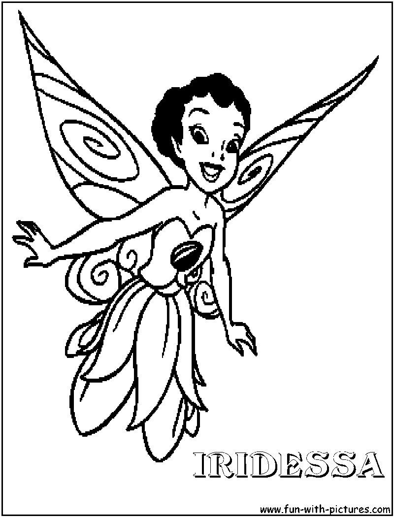 Disney Fairies Coloring Pages - Free Printable Colouring ...