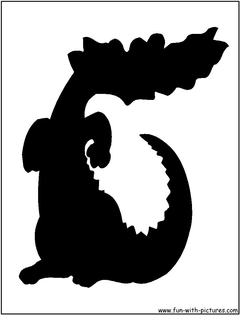 Dragon2 Silhouette