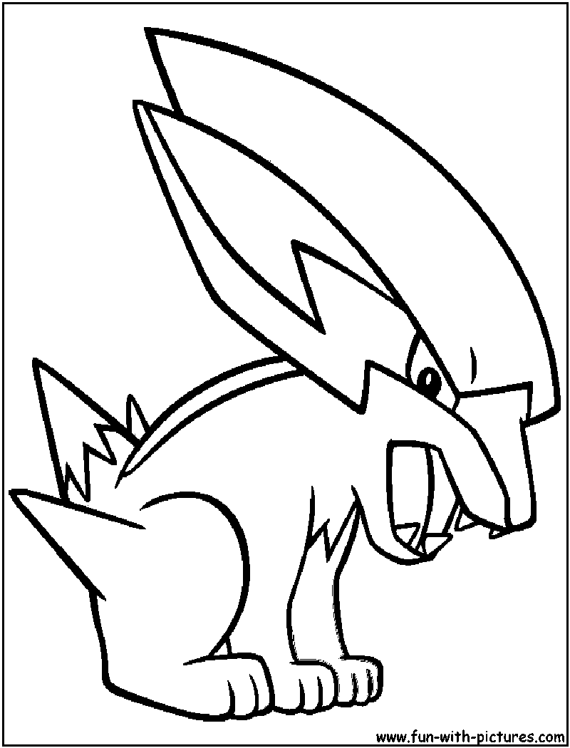 Electrike Coloring Page 