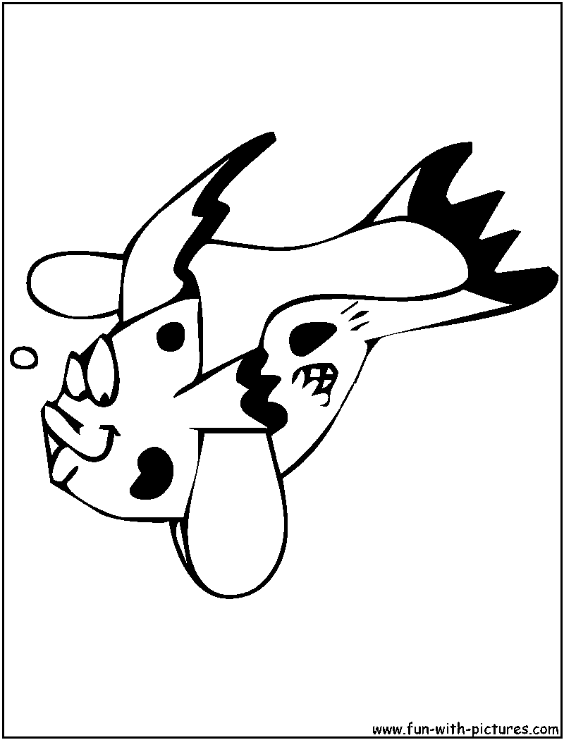 Fish T Coloring Page 