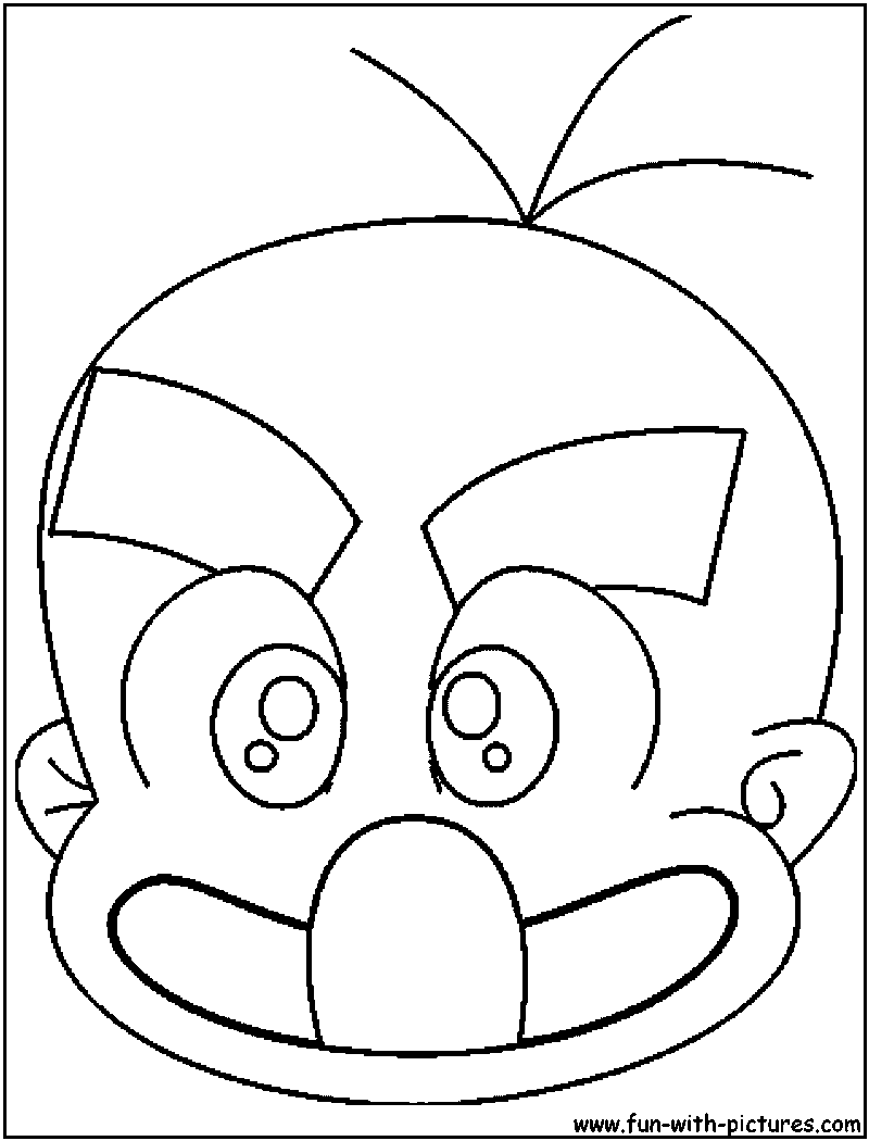 Hagemaru Coloring Page 