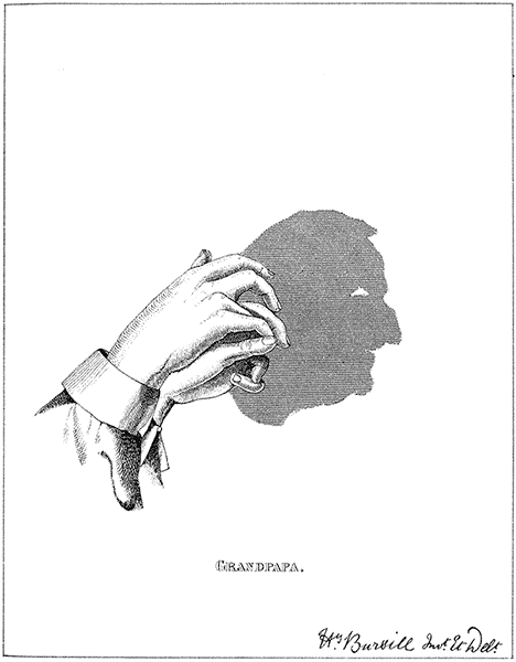 Hand Shadow Of Grandpapa