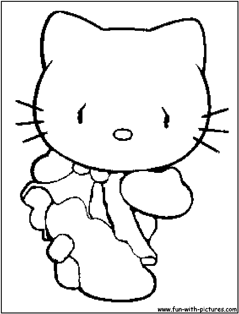 Hellokitty Hipsdontlie Coloring Page 