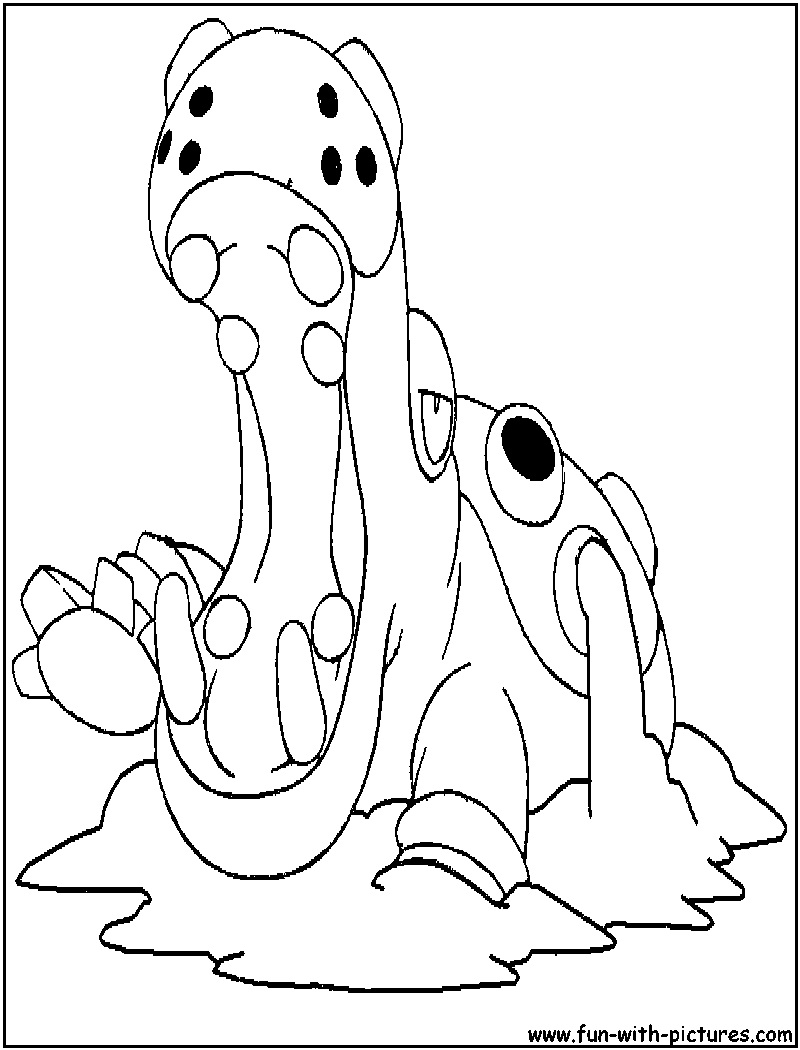 Hippowdon Coloring Page 