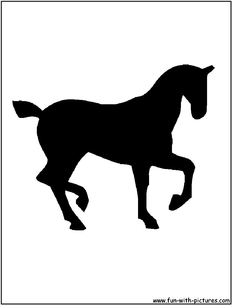 Horse5 Silhouette