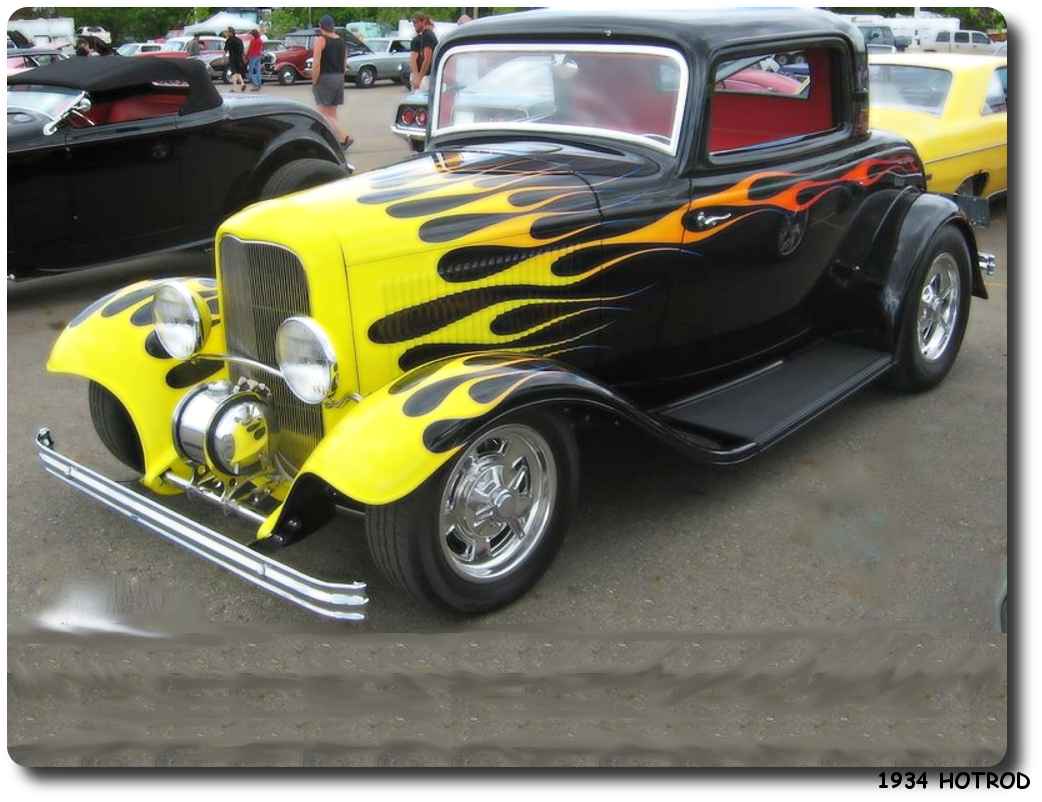 Hotrod 1934 Car 