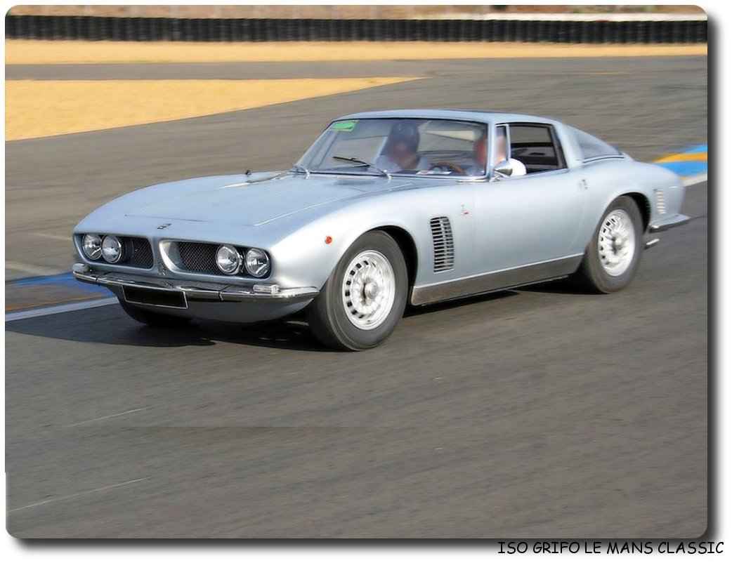 Iso Grifo Lemans Car 