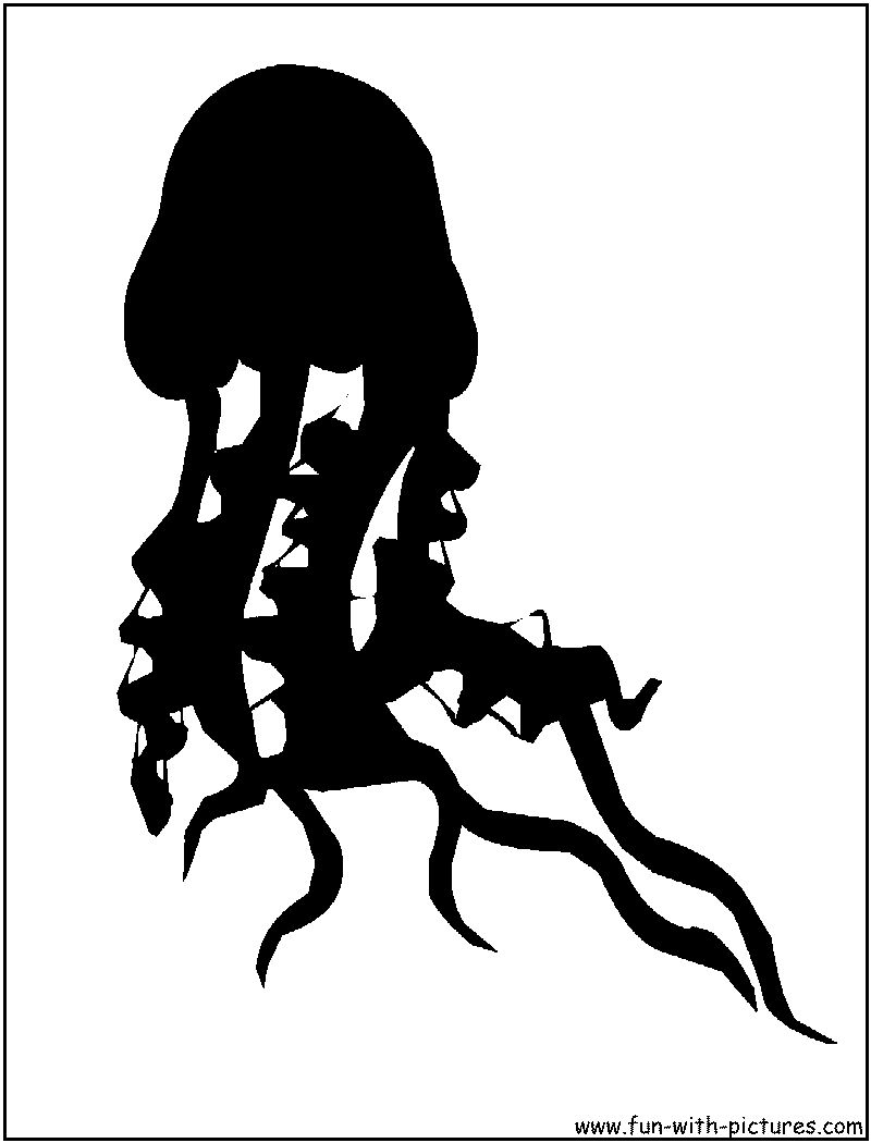 Jellyfish2 Silhouette