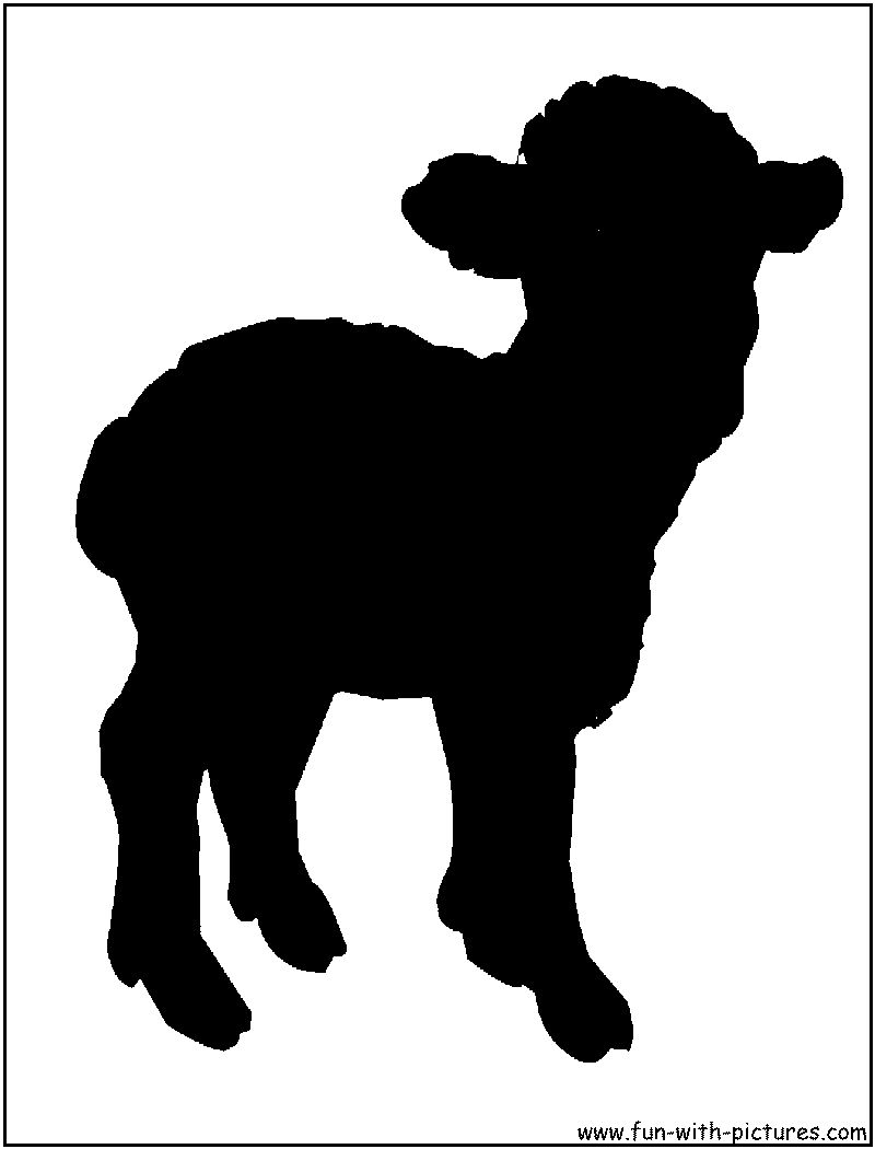 Lamb2 Silhouette