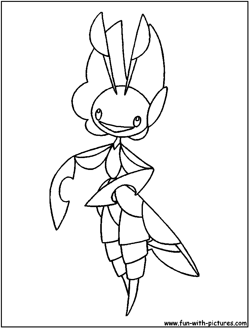 Leavanny Coloring Page 