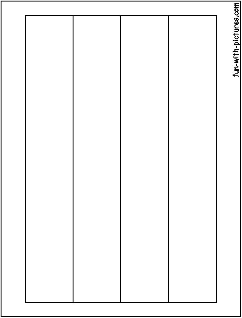 Mauritius Flag  Coloring Page