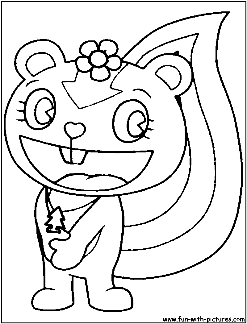 Petunia Coloring Page 