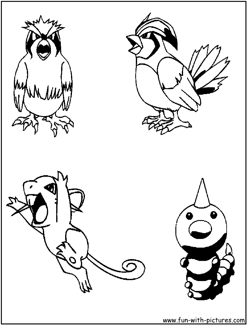 Pokemon Coloring Page3 