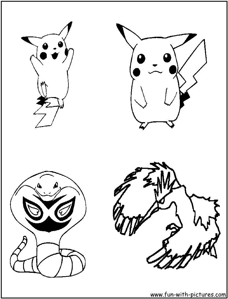 Pokemon Coloring Page4 