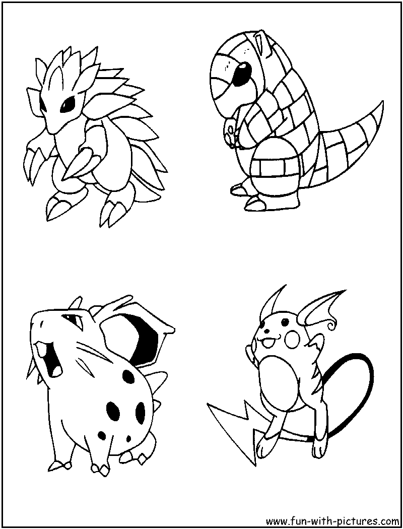 Pokemon Coloring Page5 