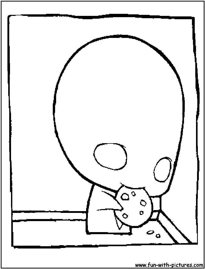 Pon Cookie Coloring Page 